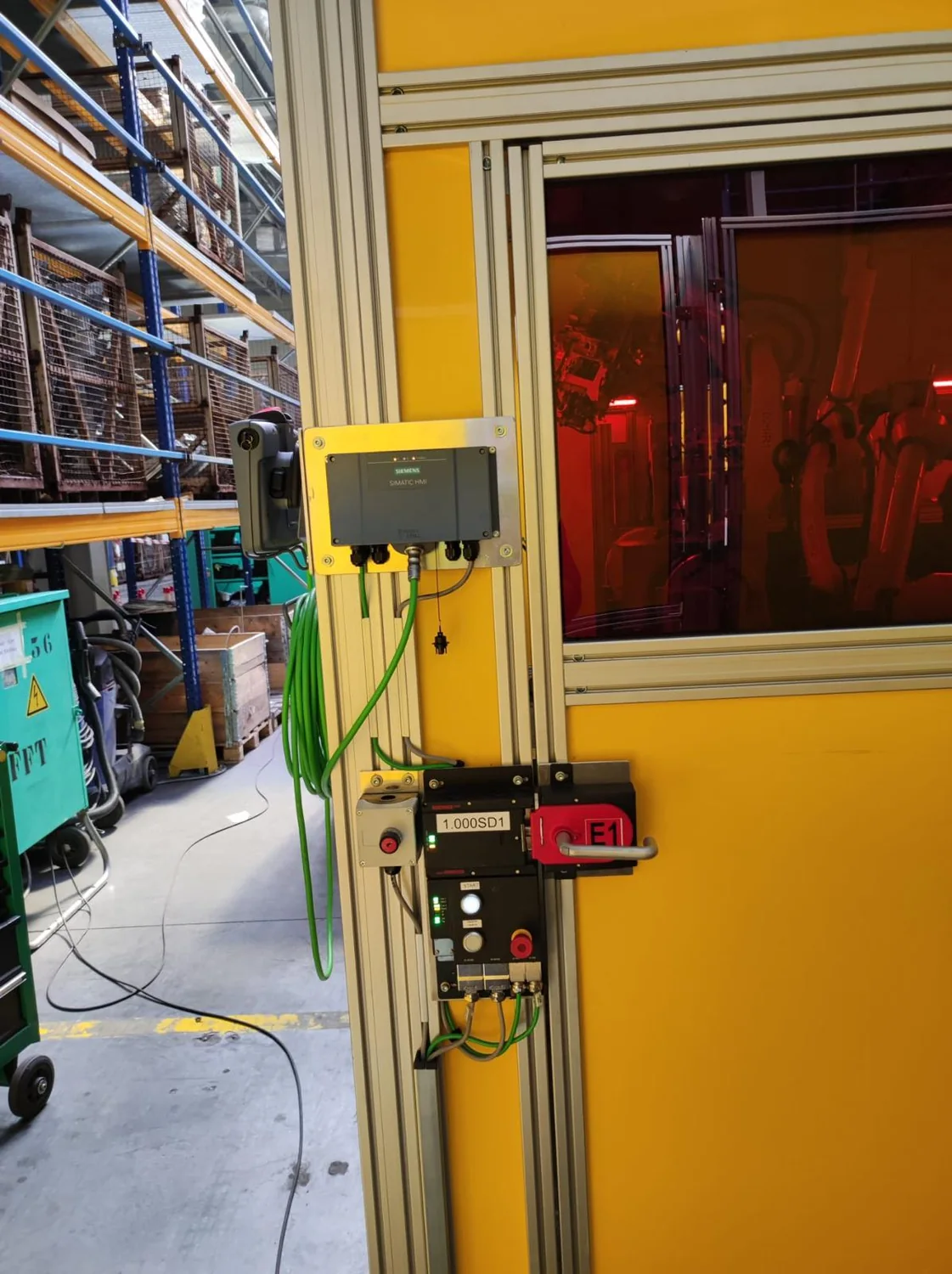 Industrial robotics workstation project