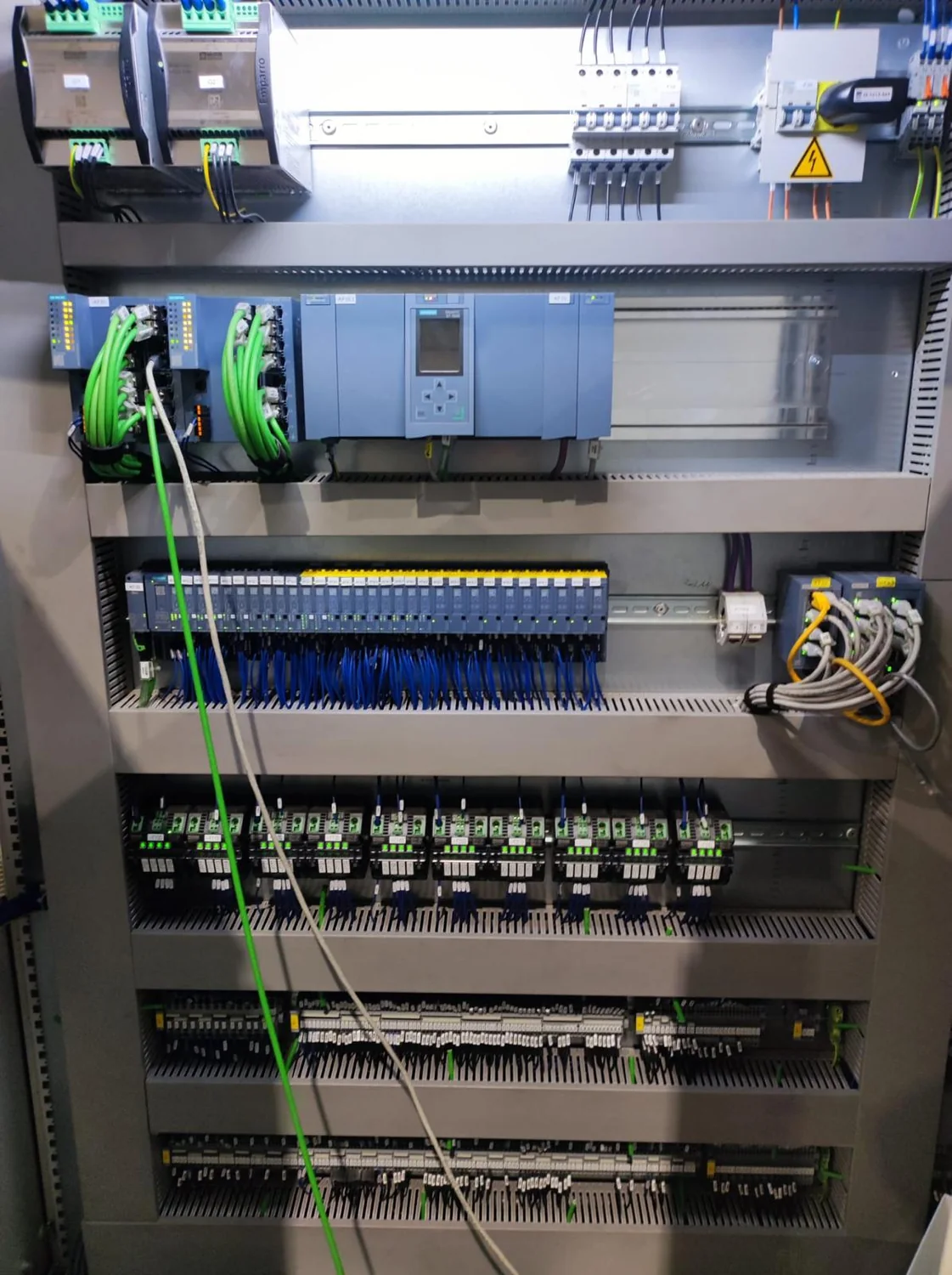 Industrial control cabinet and switchboard project