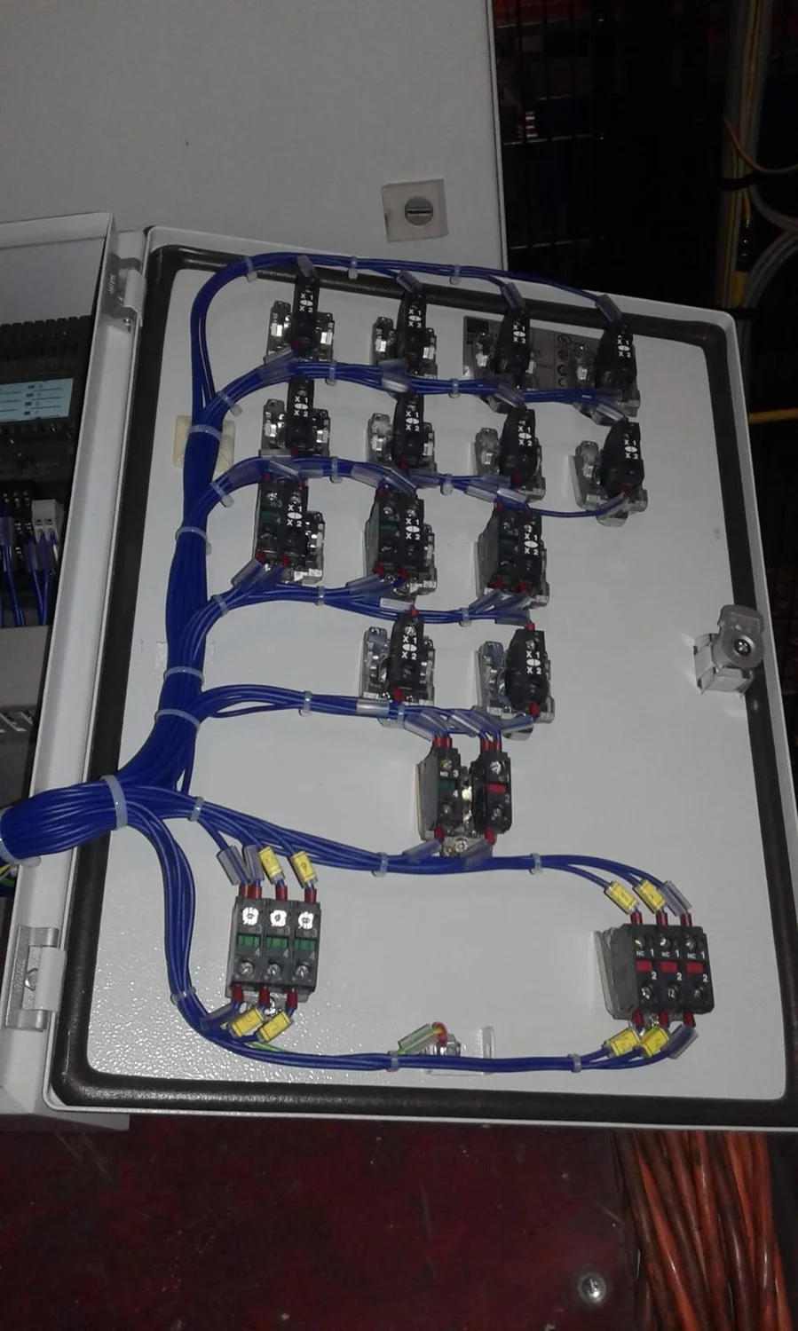 Industrial control cabinet and switchboard project