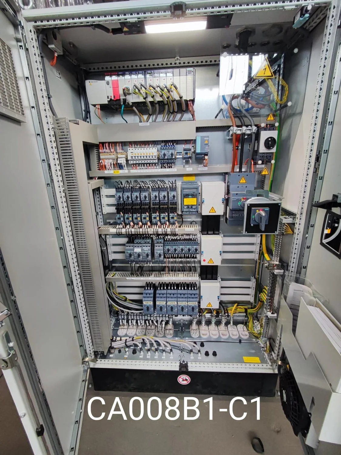 Industrial control cabinet and switchboard project