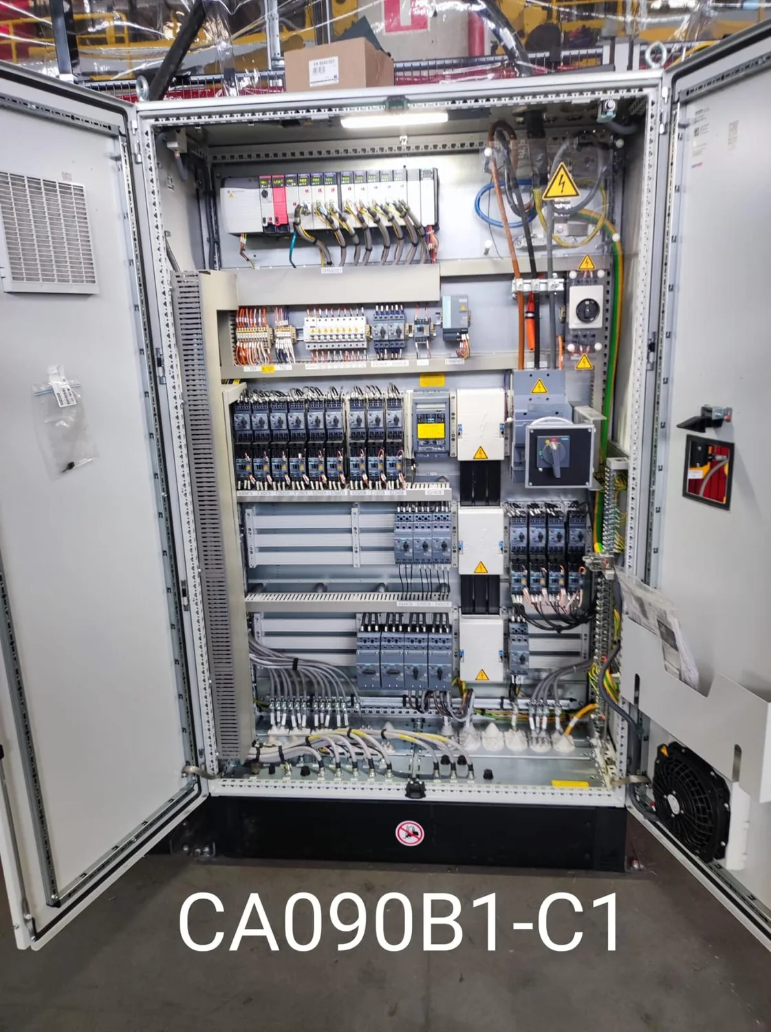 Industrial control cabinet and switchboard project