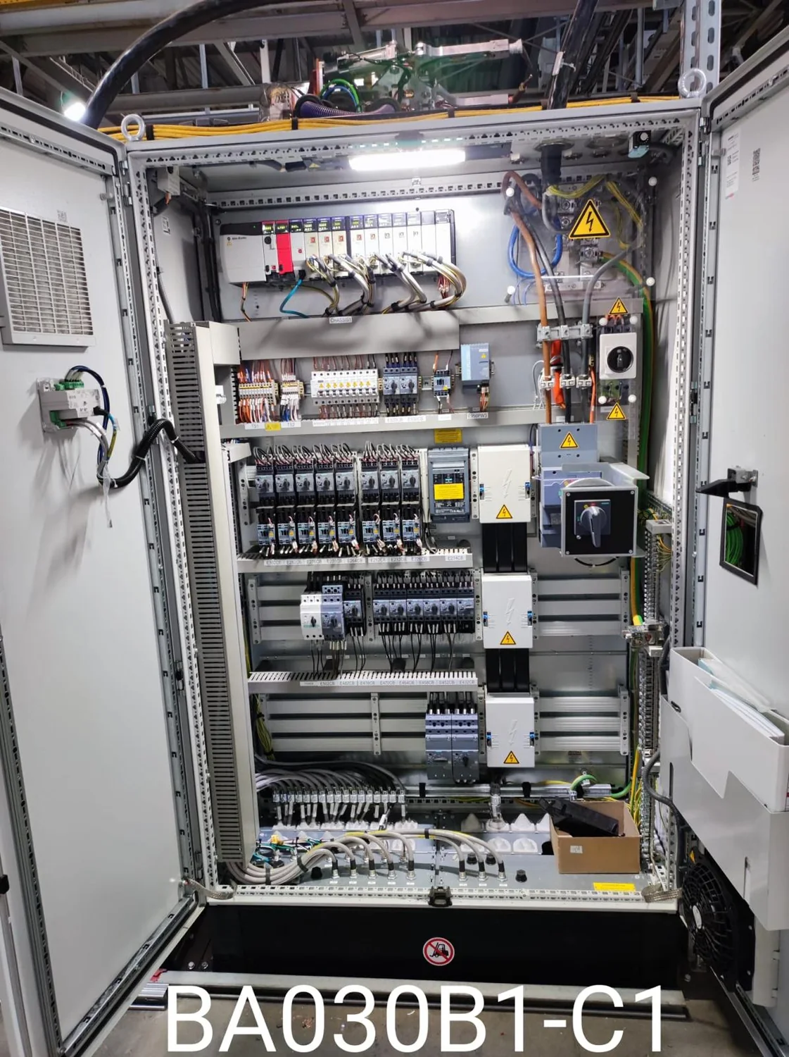 Industrial control cabinet and switchboard project